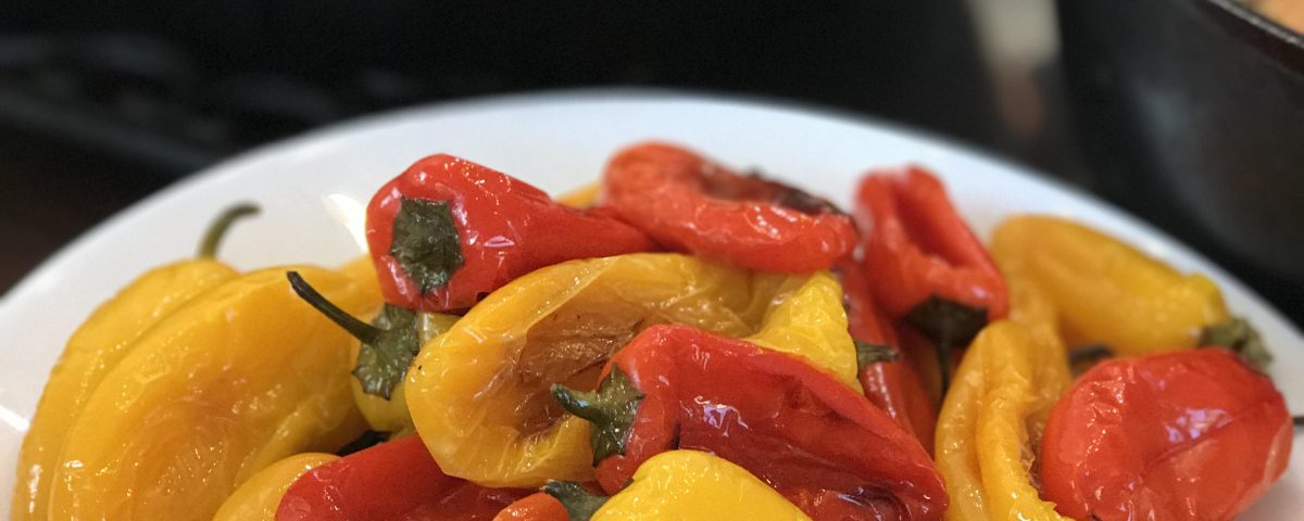 roasted sweet peppers