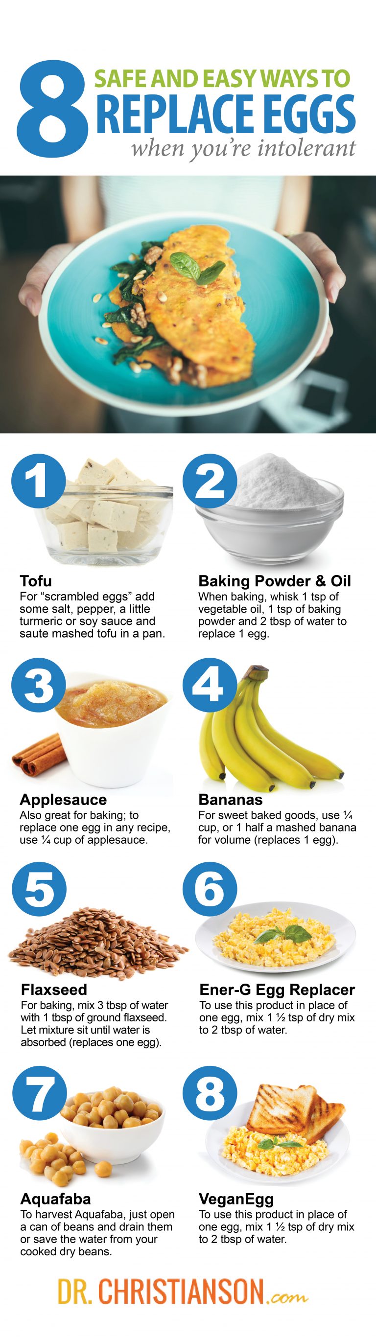 8 Safe and Easy Ways to Replace Eggs When You’re Intolerant