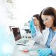 Scientists examining the effects of iodine and radiation